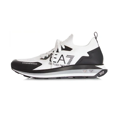 Emporio Armani EA7 Nylon Low-Top 'White Black'