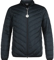 EMPORIO ARMANI EA7 Quilted Down Jacket for Men - Night Blue 8NPB06-PNE1Z-1578 EMPORIO ARMANI EA7 Quilted Down Jacket for Men - Night Blue 8NPB06-PNE1Z-1578