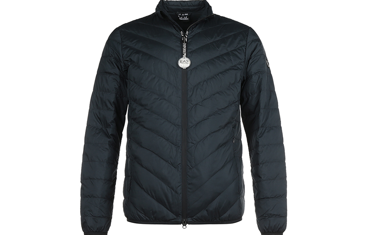 Order EMPORIO ARMANI EA7 Quilted Down Jacket for Men - Night Blue 8NPB06-PNE1Z-1578