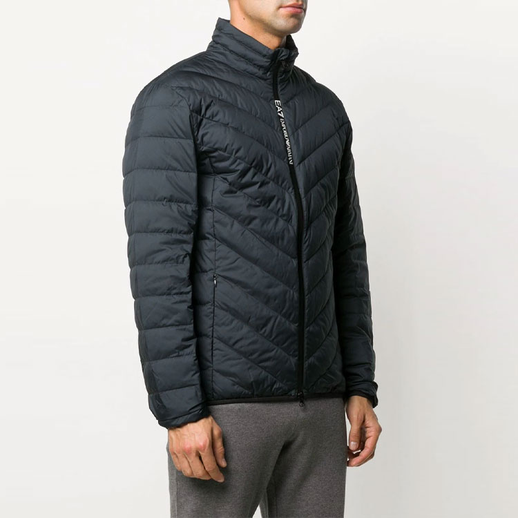 Purchase EMPORIO ARMANI EA7 Quilted Down Jacket for Men - Night Blue 8NPB06-PNE1Z-1578