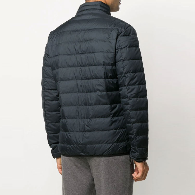 Details for EMPORIO ARMANI EA7 Quilted Down Jacket for Men - Night Blue 8NPB06-PNE1Z-1578
