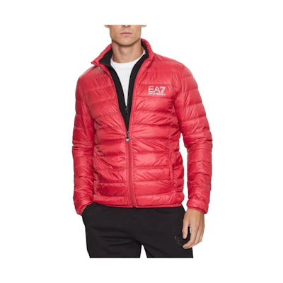 Emporio Armani EA7 Red Full-Zip Puffer Jacket 8NPB01-PN29Z-1462