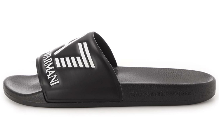 Emporio Armani EA7 Slides 'Logo Print Black' XCP001XCC2200002