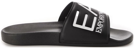 Emporio Armani EA7 Selipar 'Logo Cetakan Hitam' XCP001XCC2200002 Order Emporio Armani EA7 Selipar 'Logo Cetakan Hitam' XCP001XCC2200002