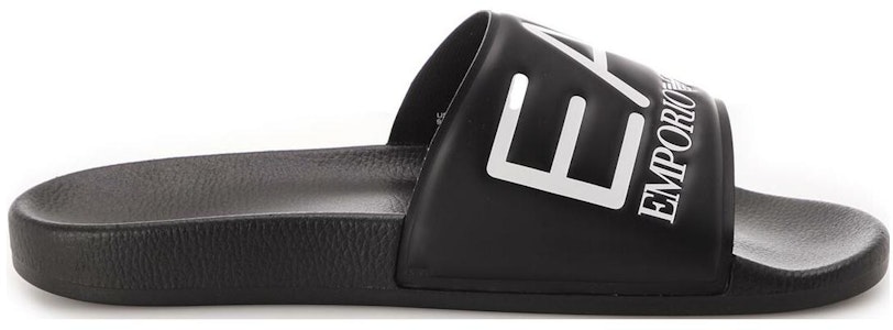EA7ロゴプリント ブラック スライドサンダル XCP001XCC2200002 Order EA7ロゴプリント ブラック スライドサンダル XCP001XCC2200002