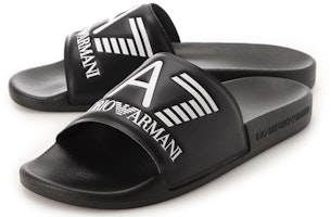 Emporio Armani EA7 Selipar 'Logo Cetakan Hitam' XCP001XCC2200002 Lookbook Emporio Armani EA7 Selipar 'Logo Cetakan Hitam' XCP001XCC2200002