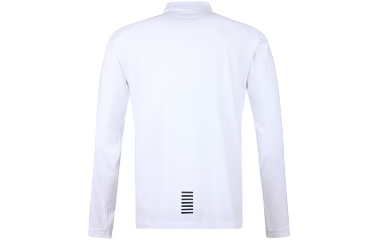 Lookbook エンポリオ アルマーニ EA7 スリムフィット 長袖 ポロシャツ ホワイト 8NPF05-PJM5Z-1100