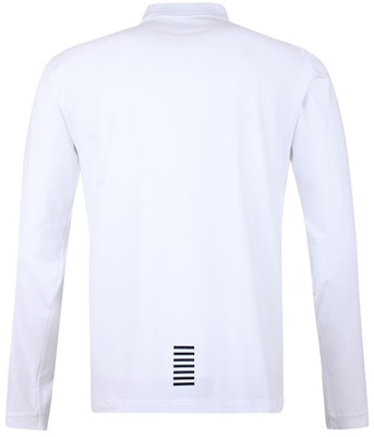 エンポリオ アルマーニ EA7 スリムフィット 長袖 ポロシャツ ホワイト 8NPF05-PJM5Z-1100 Lookbook エンポリオ アルマーニ EA7 スリムフィット 長袖 ポロシャツ ホワイト 8NPF05-PJM5Z-1100