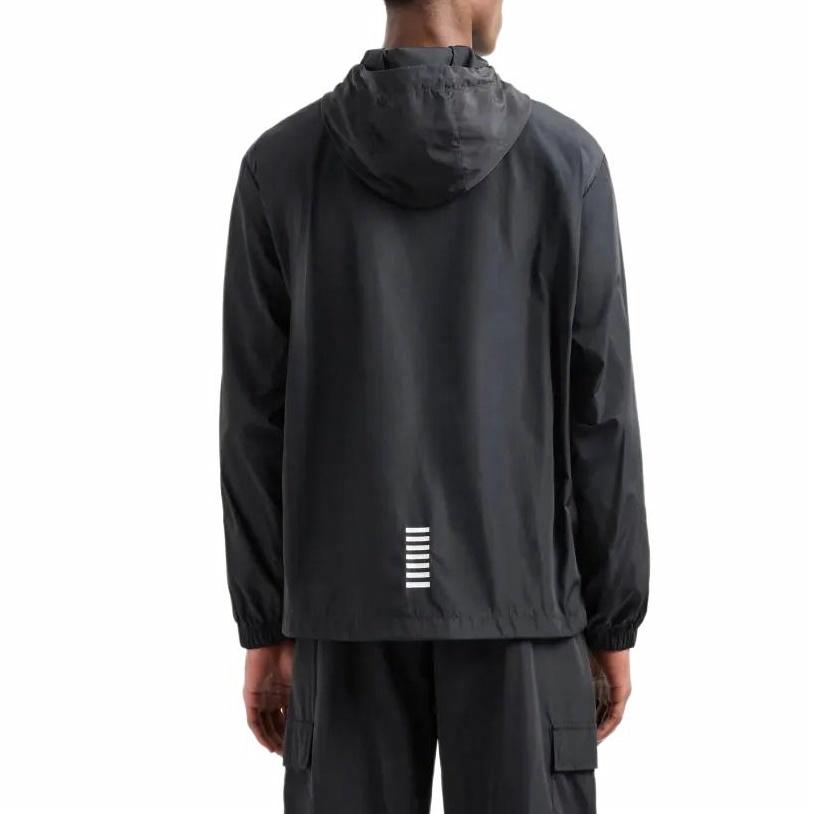 Emporio Armani EA7 Slim Fit Zip Hoodie Jacket Black Fitness Training 7M000211-AF13190-UC001 圖 4