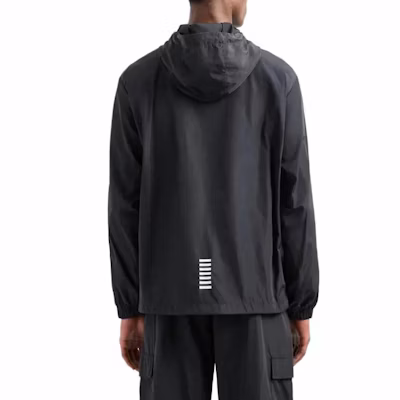 Emporio Armani EA7 Jaket Hoodie Slim Fit Hitam untuk Latihan Fitness 7M000211-AF13190-UC001 Shop Emporio Armani EA7 Jaket Hoodie Slim Fit Hitam untuk Latihan Fitness 7M000211-AF13190-UC001