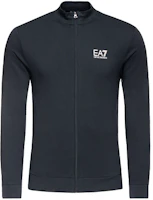 Emporio Armani EA7 Small Logo Stand Collar Casual Jacket - Dark Blue 8NPM01-PJ05Z-1578 Emporio Armani EA7 Small Logo Stand Collar Casual Jacket - Dark Blue 8NPM01-PJ05Z-1578