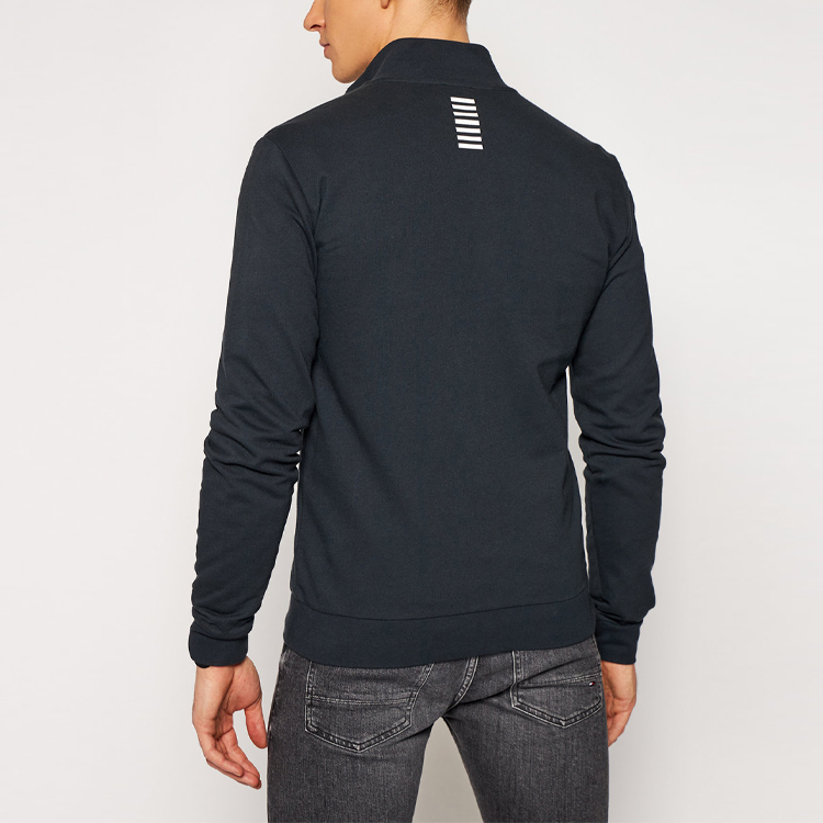 Emporio Armani EA7 Small Logo Stand Collar Casual Jacket - Dark Blue 8NPM01-PJ05Z-1578 圖 6