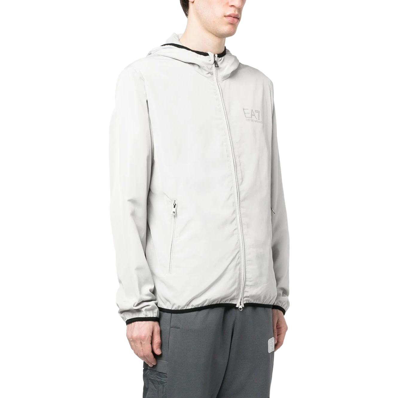 Emporio Armani EA7 Solid Color Logo Printed Casual Hooded Jacket 8NPB04-PNN7Z-1941 圖 5