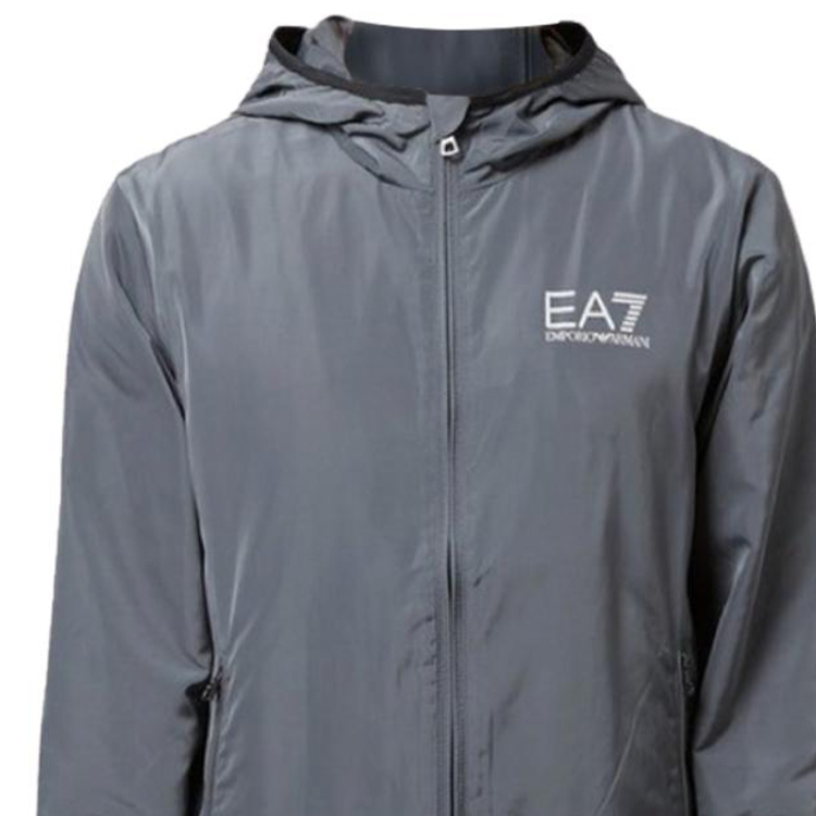 Emporio Armani EA7 Solid Color Logo Printed Casual Hooded Jacket 8NPB04-PNN7Z-1941 圖 7
