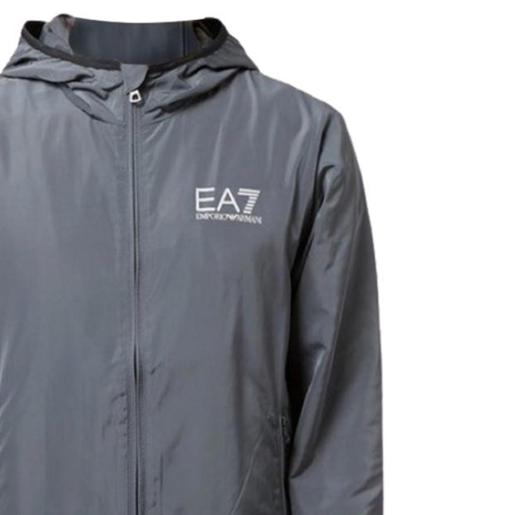 Emporio Armani EA7 Solid Color Logo Printed Casual Hooded Jacket 8NPB04-PNN7Z-1941 圖 8