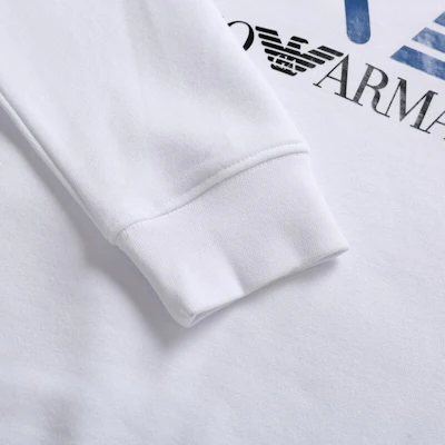 Emporio Armani EA7 純色Logo修身款圓領衛衣 3RPM12-PJLSZ-1200 2