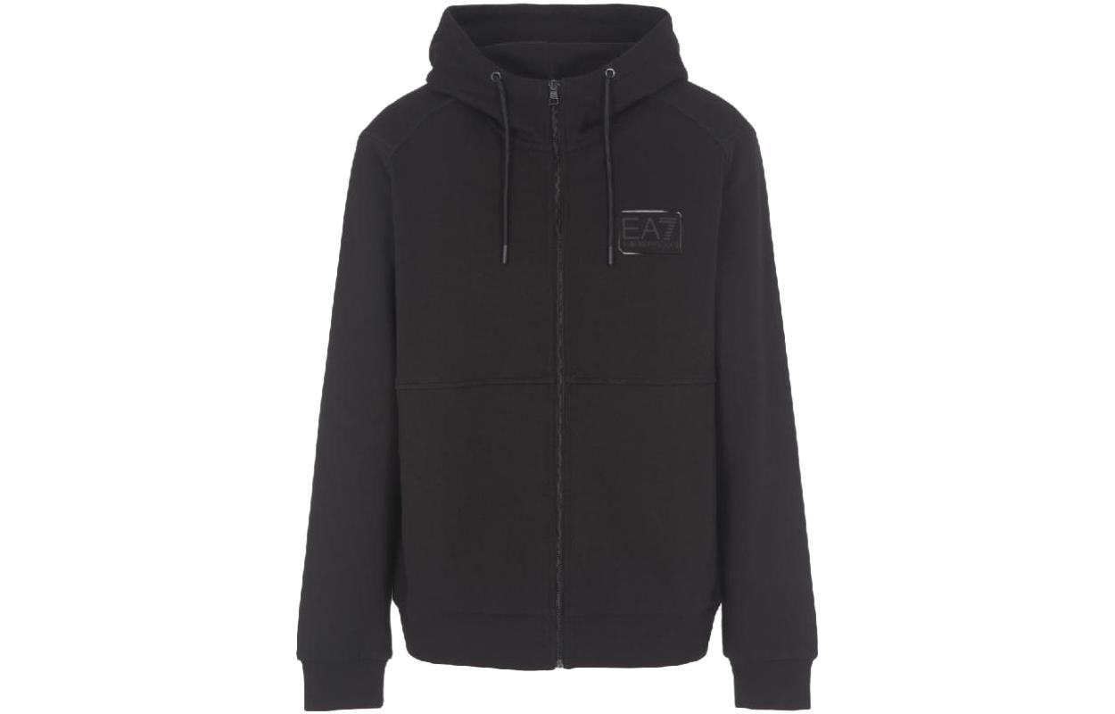 Order Emporio Armani EA7 經典標誌連帽外套 黑色 6RPM97-PJ07Z-1200