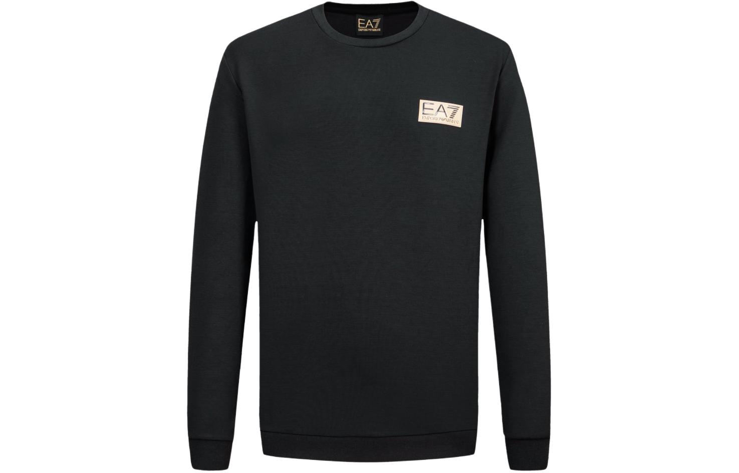 Emporio Armani EA7 Solid Logo Print Casual Crewneck Sweatshirt 6LPM20-PJHVZ-1200