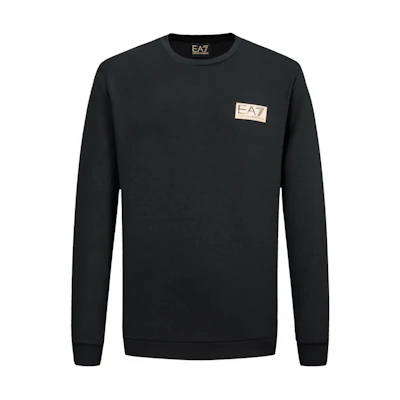 Emporio Armani EA7 Solid Logo Print Casual Crewneck Sweatshirt 6LPM20-PJHVZ-1200