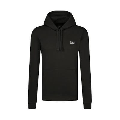 Emporio Armani EA7 SS20 Logo Hoodie Black 3HPM19-PJ8BZ-1200