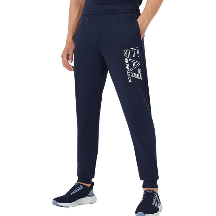 Purchase Emporio Armani EA7 SS22  Logo Jogger Sweatpants Blue 3LPP53-PJ05Z-1554