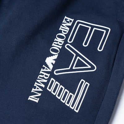 Emporio Armani EA7 SS22 Logo Jogger Sweatpants Blue 3LPP53-PJ05Z-1554 Details for Emporio Armani EA7 SS22 Logo Jogger Sweatpants Blue 3LPP53-PJ05Z-1554