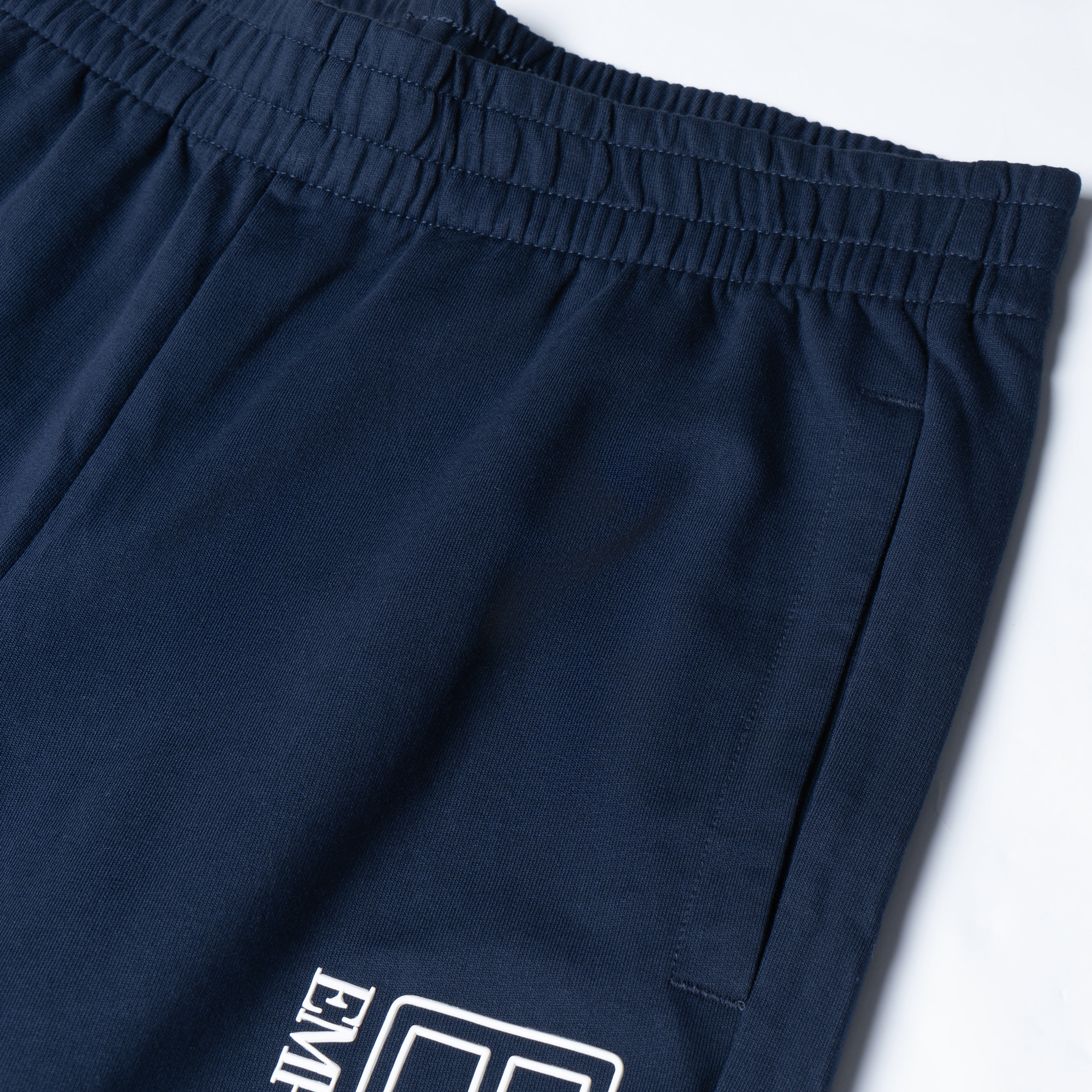 Cheap Emporio Armani EA7 SS22  Logo Jogger Sweatpants Blue 3LPP53-PJ05Z-1554