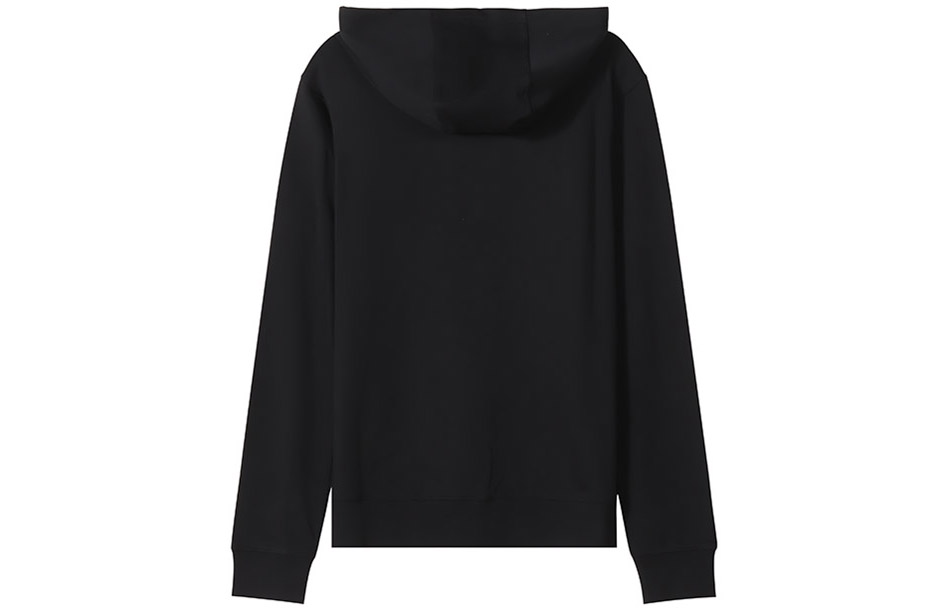 Emporio Armani EA7 SS22 Black Cotton Logo Hoodie 3LPM45-PJFGZ-1200 圖 3