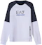 Order Emporio Armani EA7 男款 SS22 白色標誌圓領運動衫 3LPM41-PJANZ-1100