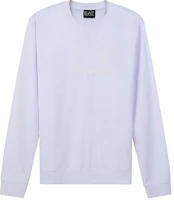 Emporio Armani EA7 SS22 Logo Print Crewneck Sweatshirt White 3LPM60-PJ05Z-1100 Emporio Armani EA7 SS22 Logo Print Crewneck Sweatshirt White 3LPM60-PJ05Z-1100