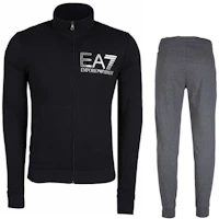 Emporio Armani EA7 SS22 Logo Print Jacket Jogger Tracksuit Set. 6YPV53-PJ05Z-22BH Emporio Armani EA7 SS22 Logo Print Jacket Jogger Tracksuit Set. 6YPV53-PJ05Z-22BH