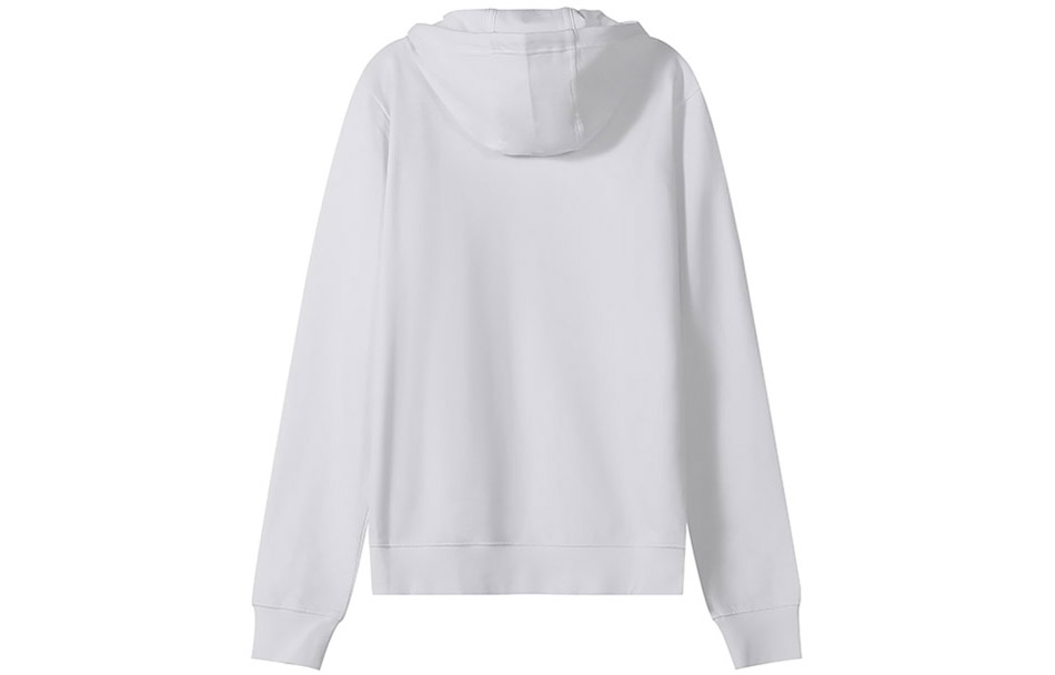 Lookbook Emporio Armani EA7 SS22 白色印花連帽衫 長袖休閒穿搭 3LPM45-PJFGZ-1100