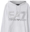 Details for Emporio Armani EA7 SS22 白色印花連帽衫 長袖休閒穿搭 3LPM45-PJFGZ-1100