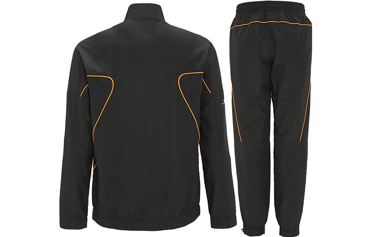 Lookbook エンポリオアルマーニ EA7 SS23 ブラック刺繍ロゴジップトラックスーツ 3RPV05-PNP6Z-1200