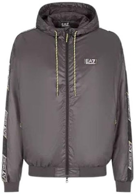 Emporio Armani EA7 SS23 黑色标志印花连帽棉夹克 3RPB05-PN5ZZ-1200 Buy Emporio Armani EA7 SS23 黑色标志印花连帽棉夹克 3RPB05-PN5ZZ-1200