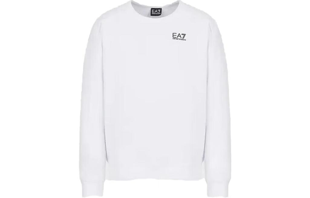 Order 엠포리오 아르마니 EA7 SS23 레터 프린트 캐주얼 크루넥 긴팔 스웨트셔츠 3RPM18-PJLSZ-0208
