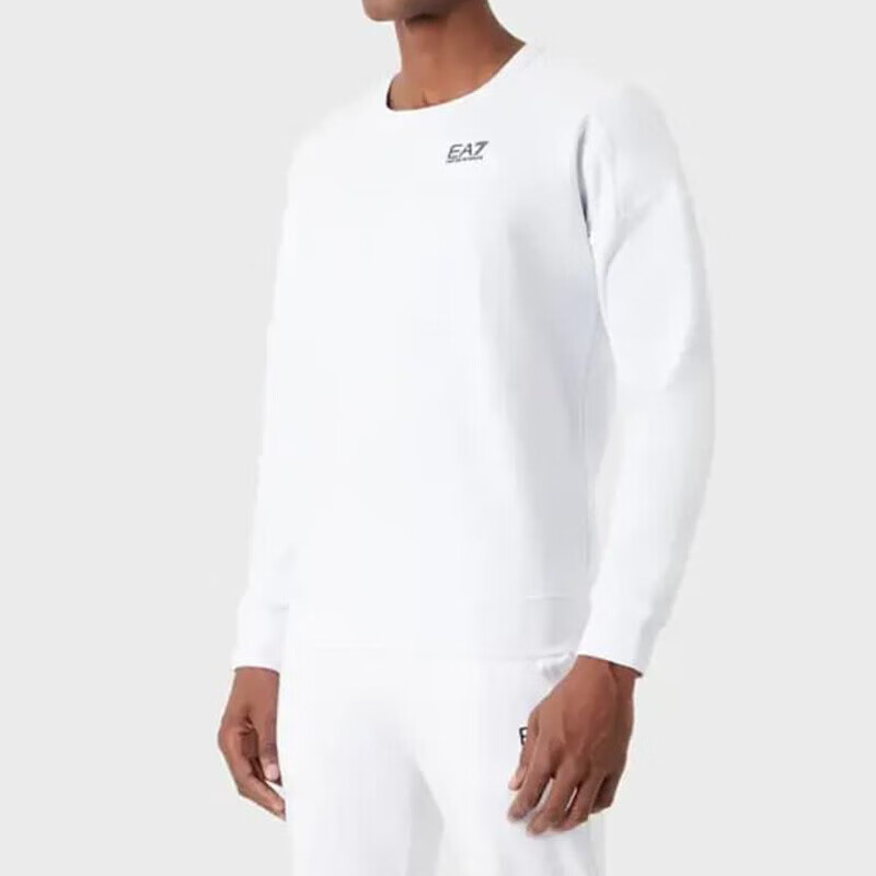 Purchase 엠포리오 아르마니 EA7 SS23 레터 프린트 캐주얼 크루넥 긴팔 스웨트셔츠 3RPM18-PJLSZ-0208