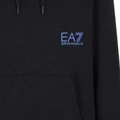 Emporio Armani EA7 SS23 黑色連帽衫 字母印花設計 6RPM10-PJRJZ-1200 Details for Emporio Armani EA7 SS23 黑色連帽衫 字母印花設計 6RPM10-PJRJZ-1200