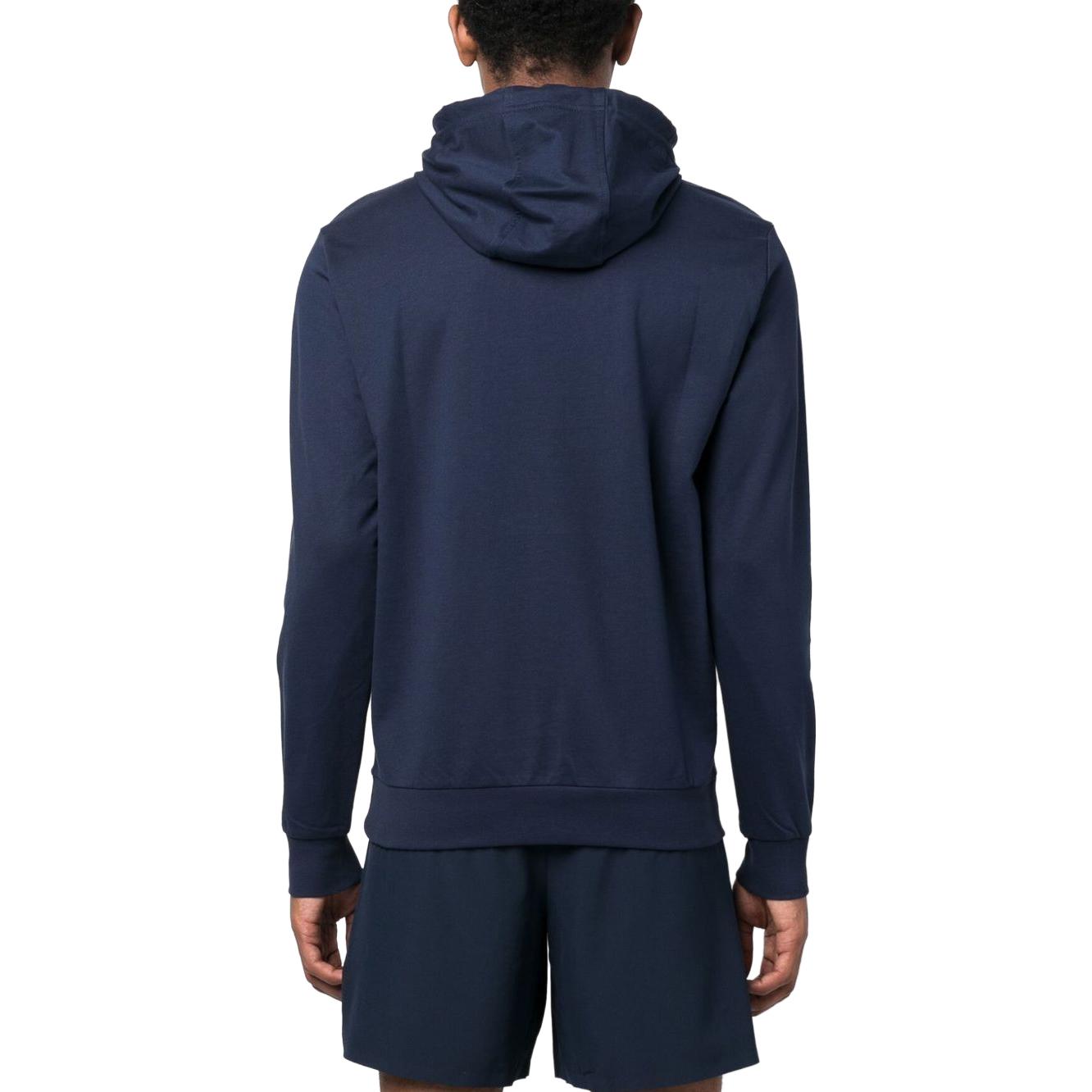 Emporio Armani EA7 SS23 Blue Hoodie with Logo Print 3RPM62-PJ05Z-1554 圖 4