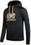 Shop Emporio Armani EA7 SS23 Hoodie Logo Gradasi Hitam Lengan Panjang 3RPM04-PJ16Z-1200