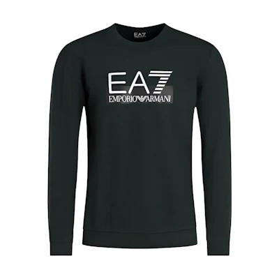 Emporio Armani EA7 SS23 Logo Print Crewneck Sweatshirt Mens 6GPM60-J05Z-1860