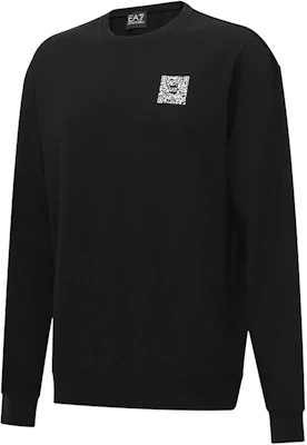 エンポリオアルマーニ EA7 SS23 ロゴプリント クルーネックスウェット ブラック 3RUM14-PJNWZ-1200 Shop エンポリオアルマーニ EA7 SS23 ロゴプリント クルーネックスウェット ブラック 3RUM14-PJNWZ-1200