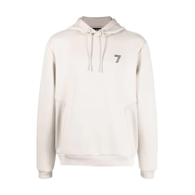 Emporio Armani EA7 SS23 Logo Print Drawstring Hoodie 6LPM07-PJHFZ-1716