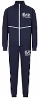 Emporio Armani EA7 SS23 Logo Print Navy Tracksuit Set 3RPV75-PJ05Z-1554 Emporio Armani EA7 SS23 Logo Print Navy Tracksuit Set 3RPV75-PJ05Z-1554