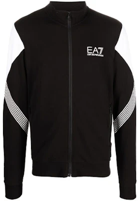 Emporio Armani EA7 SS23 Jaket Cetakan Logo Garisan Hitam 6LPM01-PJ9FZ-1200 Buy Emporio Armani EA7 SS23 Jaket Cetakan Logo Garisan Hitam 6LPM01-PJ9FZ-1200