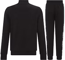 Lookbook EMPORIO ARMANI EA7 SS23 男士黑色Logo印花運動套裝 111927-3R571-00020