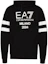 Order エンポリオアルマーニ EA7 SS23 ロゴストライプ柄プルオーバーパーカー ブラック 3RUM04-PJ2SZ-1200