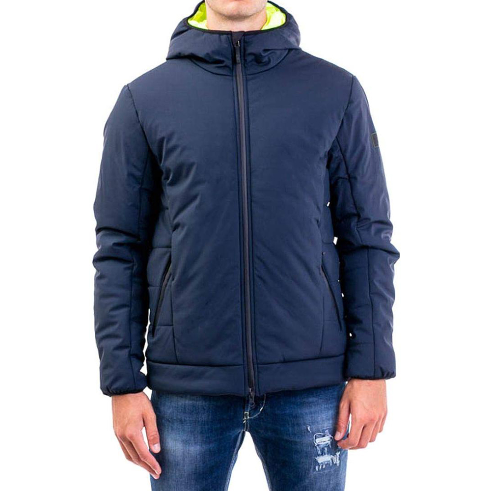 Emporio Armani EA7 SS23 Navy Blue Zip-Up Hoodie Jacket 6GPB27-PNR2Z-1578