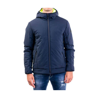 Emporio Armani EA7 SS23 Navy Blue Zip-Up Hoodie Jacket 6GPB27-PNR2Z-1578
