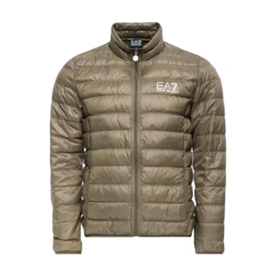 Emporio Armani EA7 SS23 Solid Color Stand Collar Jacket Green Men 8NPB01-PN29Z-1851